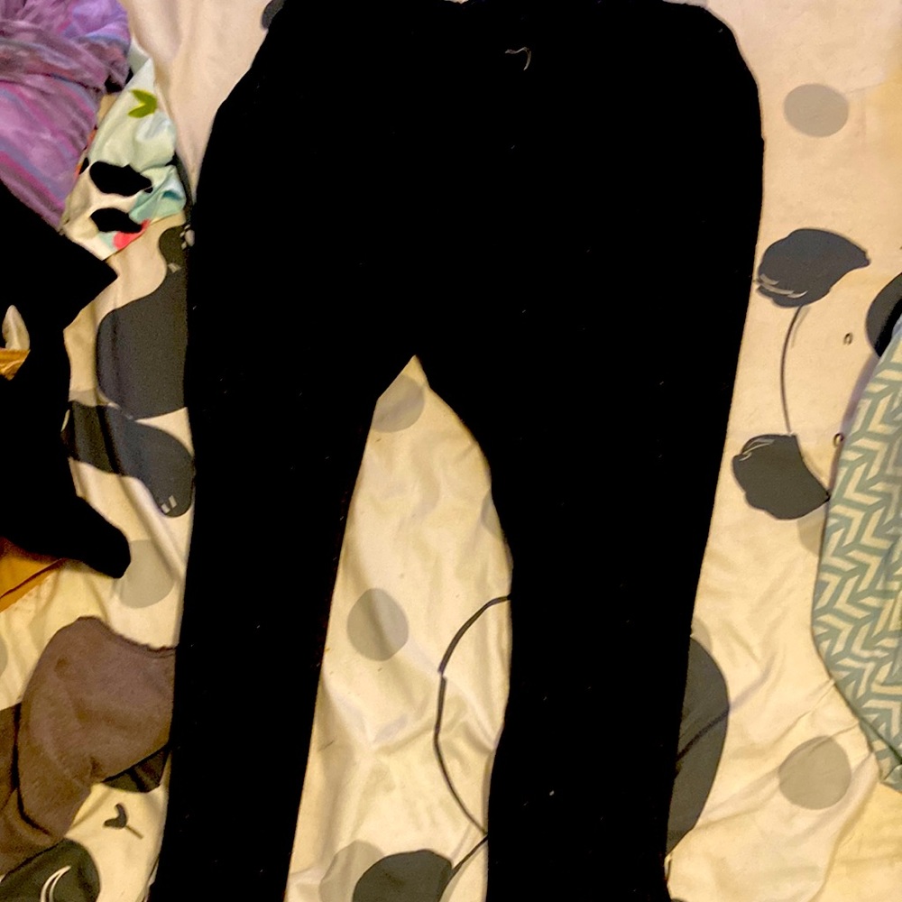 Cuffed baggy sweatpants